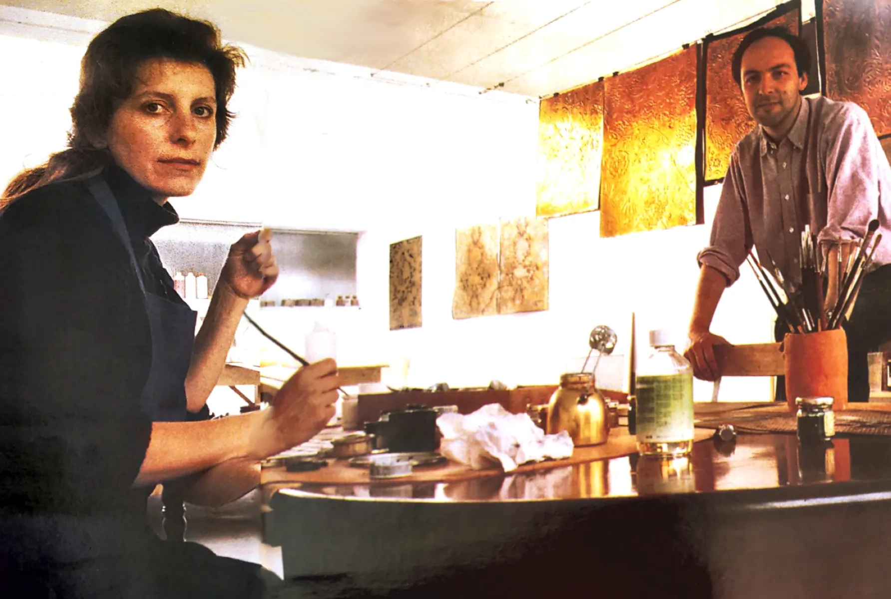 Lut and Fred in Ghent